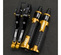PULaif Handbrake Brake Lever Handle Motorcycle for Kawasaki Z1000 R Z1000SX Z 1000 R Z1000 SX 2017 2018 2019 Motorcycle CNC Extendable Foldable Pivot Clutch Multicolor(Yellow)