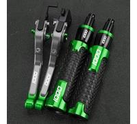 PULaif Handbrake Brake Lever Handle Motorcycle for Kawasaki Z1000 R Z1000SX Z 1000 R Z1000 SX 2017 2018 2019 Motorcycle CNC Extendable Foldable Pivot Clutch Multicolor(Gray Green)