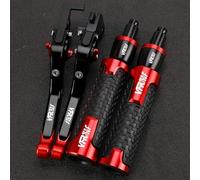 PULaif Handbrake for H-ONDA VFR750F VFR 750 F 1986 1987 1988 1989 1990 1991 1992 1993 Motorcycle Brake & Clutch Levers 7/8" 22MM Handlebar Grips Multicolor(Black- Silver)