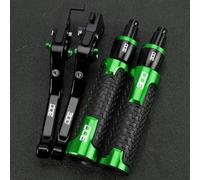 PULaif Handbrake for Kawasaki Z300 for VERSYS300X Z300 for VERSYS 300 X 2008 2009 2010-2019 Motorcycle Adjustable Universal Clutch Brake Master Levers Kit Multicolor