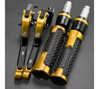 PULaif Handbrake Hand Grip Handlebar Covers Motorcycle Brake Clutch Levers for H-ONDA CBR1100XXV XXW 1996 1997 1998 1999 2000 2001 2002 2003 2004 Multicolor(Yellow)