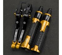 PULaif Handbrake Handlebar Handle Lever Brakes Grip Adjustable CNC for H-ONDA ST 1300 A 2007 2006 2005 2004 2003 Motorcycle Brake Clutch Levers Multicolor(Yellow)