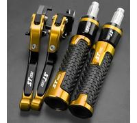 PULaif Handbrake Modified Parts Motorcycle Adjustable for H-ONDA ST1300 ST 1300 St1300 2008 2009 2010 2011 2012 Brake Clutch Lever Handle Grips Multicolor(Yellow)