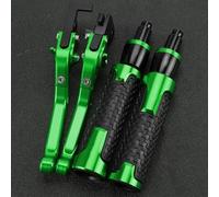 PULaif Handbrake Modified Parts Motorcycle Adjustable for Kawasaki ZZR250 2007 2006 2005 2004 2003 2002-1983 ZZR 250 Brake Clutch Lever Handle Grips Multicolor