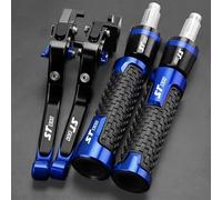 PULaif Handbrake Motorcycle Adjustable Modified Parts for H-ONDA ST1300 ST 1300 St1300 2008 2009 2010 2011 2012 Brake Clutch Lever Handle Grips Multicolor(Blue)