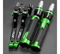 PULaif Handbrake Motorcycle Adjustable Modified Parts for H-ONDA ST1300 ST 1300 St1300 2008 2009 2010 2011 2012 Brake Clutch Lever Handle Grips Multicolor(Green)