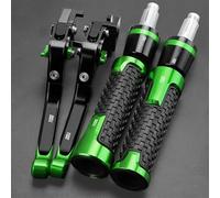 PULaif Handbrake Motorcycle Brake Clutch Levers Hand Grip Handlebar Covers for H-ONDA CBR1100XXV XXW 1996 1997 1998 1999 2000 2001 2002 2003 2004 Multicolor(Green)