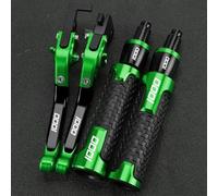 PULaif Handbrake Motorcycle Brake Lever Handle for Kawasaki Z1000 R Z1000SX Z 1000 R Z1000 SX 2017 2018 2019 Motorcycle CNC Extendable Foldable Pivot Clutch Multicolor(Green)