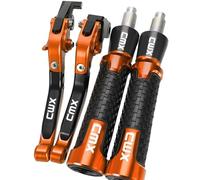 PULaif Handbrake Motorcycle Handlebar Handle Grips for H-ONDA CMX500 CMX300 2017-2021 2020 Extendable Brake Clutch Lever Accessories Multicolor(Orange)