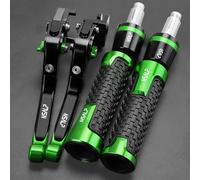 PULaif Handbrake Motorcycle Universal Adjustable for H-ONDA TRANSALP 600 VM TRANSALP600 VN TRANSALP 600VM/VN 1991 1992 Clutch Brake Master Levers Kit Multicolor(Green)