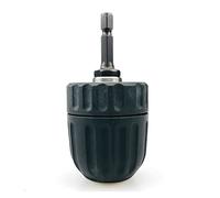 PULaif Keyless Hand Drill Chuck, Drill Chuck 3/8-24UNF 0.8-11MM Electric Drill Bit Chuck Clip ; Hex Shank Rod Adapter