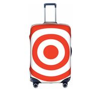 PULaif Red Watermelon Travel Box Protective Cover,Travel Luggage Cover,Suitcase Protector Fits 18-32 In,Suitcase Cover, Vector Design Target, L