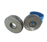 PULaif Thread Ring Gauge, Pack Of 2 M12X1.25 6g GO-NOGO Thread Ring Gauge