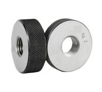 PULaif Thread Ring Gauge, Pack Of 2 Thread Ring Gauge Go No Go Gage Metric External Screw Gage 6g Multiple Sizes(M16X1.5)