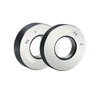 PULaif Thread Ring Gauge, Thread Ring Gauge M89-M94 6g Non-Standard Metric Fine Tooth Right Hand GO-NO GO Gauge Pack Of 6(X 3.0,M91-6g T Z)