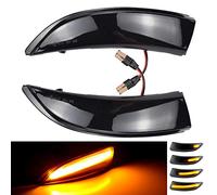 Pulchra 1 Pair Dynamic Turn Signal Light Rearview Mirror Turn Signal Light LED Turn Singal Light For Ford Fiesta MK7 B-Max Replacement