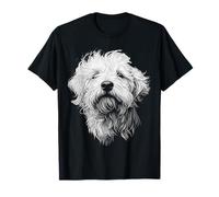 Puli Dog Graphic Pet Artwork Puli T-Shirt