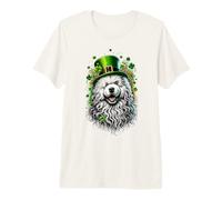 Puli Dog St Patricks Day Artwork Premium T-Shirt