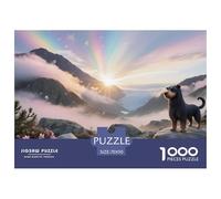 Puli Jigsaw Puzzle 1000 Pieces Adults Relaxing Stress Relief Activity Pet Dog Long-Lasting Finish 70x50cm/1000pcs