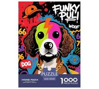 Puli Jigsaw Puzzle 1000 Pieces Gift Box Adults Challenging Fun Pet Dog Stress Relief Leisure 70x50cm/1000pcs