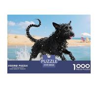 Puli Puzzle 1000 Pieces Adults Teens Hobby Creative Relaxation Pet Dog Premium Gift Board 38x26cm/1000pcs