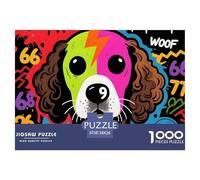 Puli Puzzle 1000 Pieces for Adults Leisure Hobby Relax Stress Free Pet Dog Eco-Friendly Packaging 38x26cm/1000pcs
