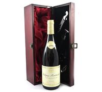 Puligny - Montrachet 2002 Domaine Etienne Sauzet (White wine) vintage wine in a silk lined wooden box with four wine accessories, 1 x 750ml