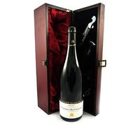 Puligny Montrachet 2017 Domaine Alain Chavy (White wine) vintage wine in a silk lined wooden box with four wine accessories, 1 x 750ml