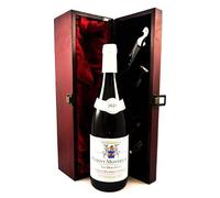 Puligny-Montrachet 'Les Houilleres' 2021 Domaine Machard de Gramont (White wine) vintage wine in a silk lined wooden box with four wine accessories, 1 x 750ml