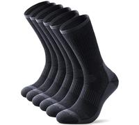 PULIOU Merino Wool Socks Men Women,Cushion Moisture Wicking Breathable Outdoor Multipack Hiking Trekking Walking Athletic Work thermal warm winter,3 pairs