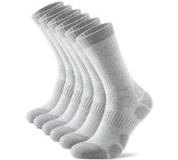 PULIOU Socks for Men Women, Lightweight Merino Wool Hiking Socks Moisture Wicking Breathable Cushion Socks for Walking Running Outdoor, Multipack,3 pairs