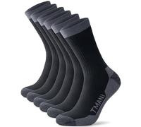PULIOU Socks for Men Women, Lightweight Merino Wool Hiking Socks Moisture Wicking Breathable Cushion Socks for Walking Running Outdoor, Multipack,3 pairs