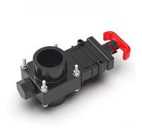 Pull-Action RV Sewer Gate Valve With Leak-Proof Cap And Four-Prong Bayonet Mount For DN25 DN32 DN40 DN50 Drain Systems(40mm)