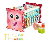 Pull Along Car Xylophone Kids Percussion Instruments Early Educational Toy Fishing Toy Matching Game Educational Baby Musical