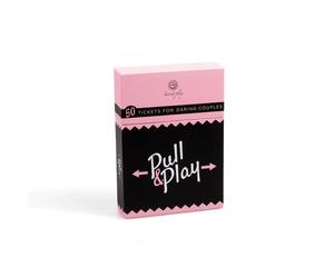 Pull and Play Adult Couples Card Game Romantic Party Challenge Cards Bedroom Fun