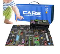 Pull Back Car - 24 Pieces Die Cast Mini Vehicles for Kids Play, Pocket Sized Design with Smooth Rolling Mechanism, Small Toy Cars for Preschoolers Pupils Girls Students Children Living Room Classroom