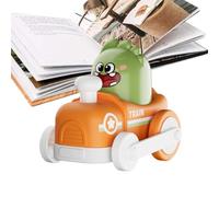 Pull Back Car,Press to Go Pull-Back Educational Games - Interactive Push Play Vehicle Toys - for Kids Boys Girls Travel Bedroom Homeschool Classroom Preschool Birthday