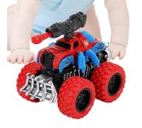 Pull Back Car Toys, Inertia Pushes and Go Car Toys - Pull Back Friction Powered Trucks | Portable Friction Powered Vehicle Toy for Family, Bamb