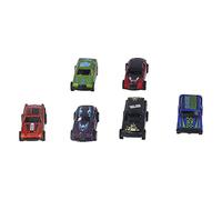 Pull Back Cars Toys Set with Realistic Appearance and Drop Resistance for Kids Over 3 Years Old - 6 Pcs Zinc Alloy Racing Cars