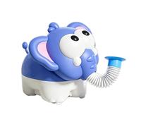 Pull Back Elephant Car 11cm - Inertia Animal Toy Vehicle
