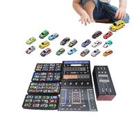 Pull Back - Miniature Friction Racing Vehicles For Kids, Rewind Toy, Pocket-Sized Pullback Diecast Sports | Collectible Racers, Retractable Stunt, Fun Pullback Vehicles