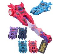 Pull Back Motorbike Launcher Toy Set Small Vehicles