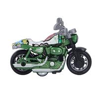 Pull Back Motorcycle Model Toy - High Simulation Alloy Design for Kids Over 3 Years - Perfect for Indoor and Outdoor Play - 1 Unit (Green)