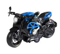 Pull Back Motorcycle, Motorcycle Toy Pull Back, Inertial Vehicle Model, Highly Simulated Realistic Motorcycle | Colorful Flashing Lights, Fantastic Engine Sound, Decorate