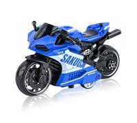 Pull Back Motorcycle Plastic Street Machine