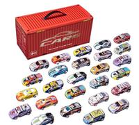 Pull Back Toy Race Cars | Racing Pattern Small Car,Racing Pattern Small Cars, Toy, Box Pull Car, 48-Piece, Fun & Educational Play For Boys Girls