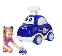 Pull Back Vehicle Toys Shock-Proof Children's Friction Powered Portable