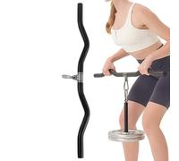 Pull Bar for Machine Pulleys Dorsal Ergonomic Handle Training Strength Exercise Bodybuilding Deltoid Muscles Fitness at Home Women