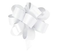 Pull Bow Ribbons - Pack of 10 (White)