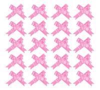 Pull Bows - Baby Pink - Pack of 20 Ribbons for Making Butterfly Bows - Great for Present Wrapping and as a Party Decoration